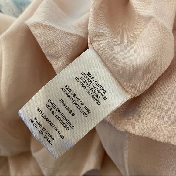 Penelope Rose Floral Rose Long Sleeve Boho Lined Dress Size 1X - Picture 9 of 9